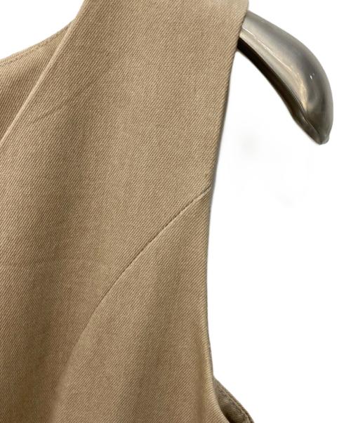 HER LIP TO（ハーリップトゥ）Her lip to (ハーリップトゥ) Tulip Cotton Blend Midi Dress ベージュ サイズ:Sの古着・服飾アイテム