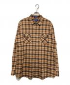 PENDLETONペンドルトン）の古着「STREET SHIRT」｜ブラウン