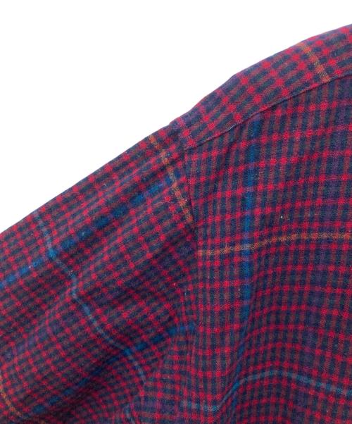PENDLETON（ペンドルトン）PENDLETON (ペンドルトン) ウールチェックシャツ レッド サイズ:XLの古着・服飾アイテム