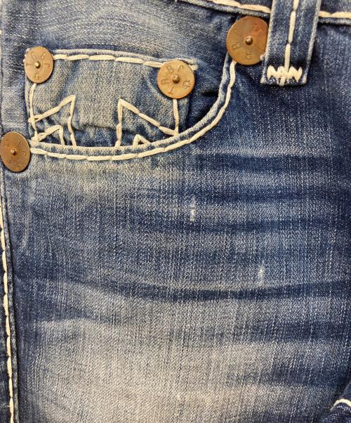 TRUE RELIGION（トゥルー レリジョン）TRUE RELIGION (トゥルー レリジョン) GENO SUPER T デニムパンツ ブルー サイズ:W34の古着・服飾アイテム