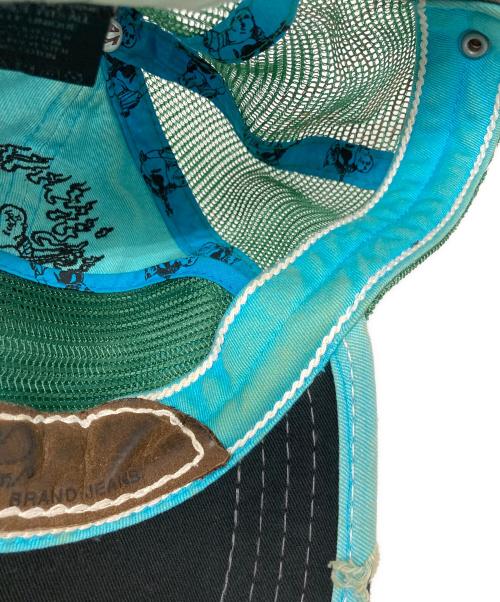 TRUE RELIGION（トゥルー レリジョン）TRUE RELIGION (トゥルー レリジョン) ヴィンテージキャップ グリーンの古着・服飾アイテム