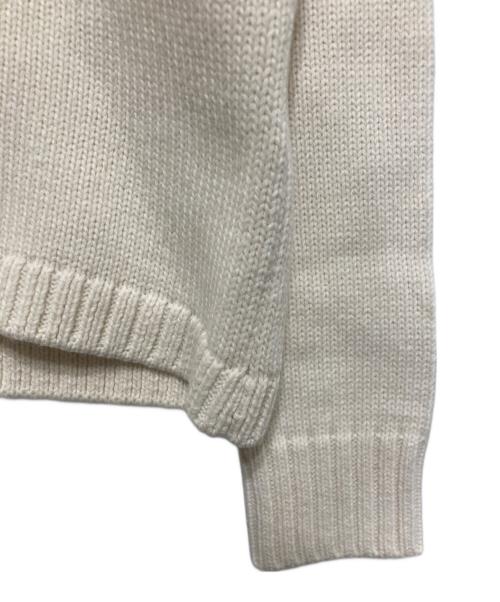 BLUE LABEL CRESTBRIDGE（ブルーレーベルクレストブリッジ）BLUE LABEL CRESTBRIDGE (ブルーレーベルクレストブリッジ) タートルネックニット アイボリー サイズ:38の古着・服飾アイテム