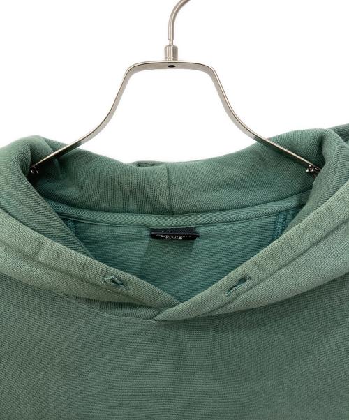 stussy（ステューシー）stussy (ステューシー) プリントパーカー グリーン サイズ:Lの古着・服飾アイテム