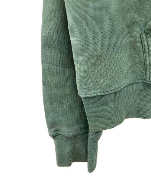 stussy（ステューシー）stussy (ステューシー) プリントパーカー グリーン サイズ:Lの古着・服飾アイテム