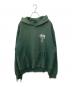 stussy（ステューシー）の古着「プリントパーカー」｜グリーン