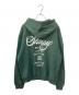 stussy (ステューシー) プリントパーカー グリーン サイズ:L：7000円