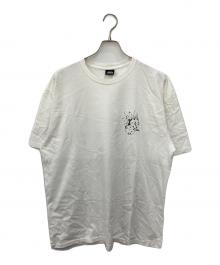 stussy（ステューシー）の古着「ダイスプリントT」｜ホワイト