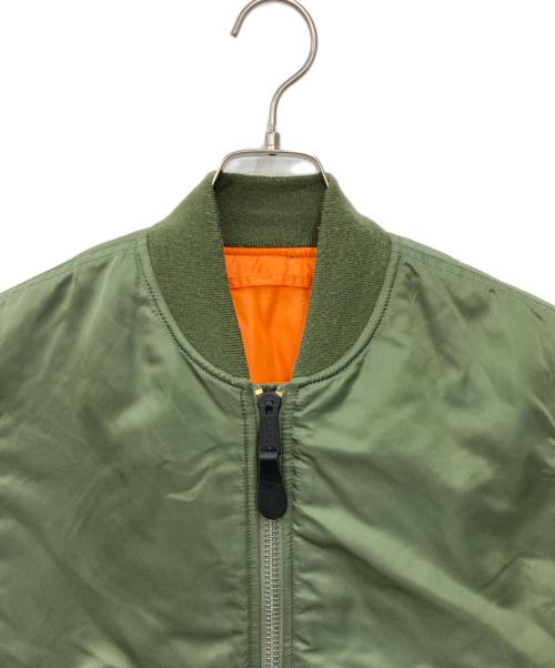 ALPHA（アルファ）ALPHA (アルファ) MA-1ジャケット グリーン サイズ:Ｓの古着・服飾アイテム