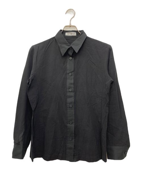 ISSEY MIYAKE（イッセイミヤケ）ISSEY MIYAKE (イッセイミヤケ) 長袖シャツ ブラック サイズ:Mの古着・服飾アイテム