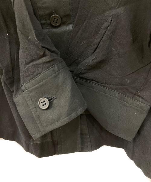 ISSEY MIYAKE（イッセイミヤケ）ISSEY MIYAKE (イッセイミヤケ) 長袖シャツ ブラック サイズ:Mの古着・服飾アイテム