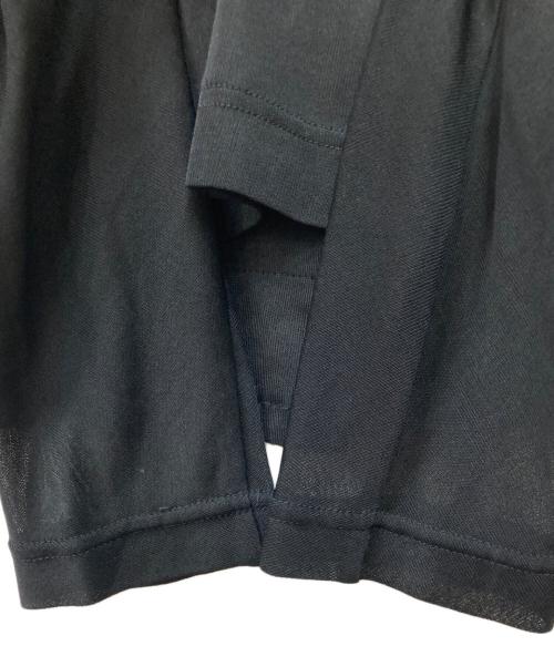 YOHJI YAMAMOTO（ヨウジヤマモト）YOHJI YAMAMOTO (ヨウジヤマモト) SOIE SILK ショートワンピース ブラック サイズ:2の古着・服飾アイテム