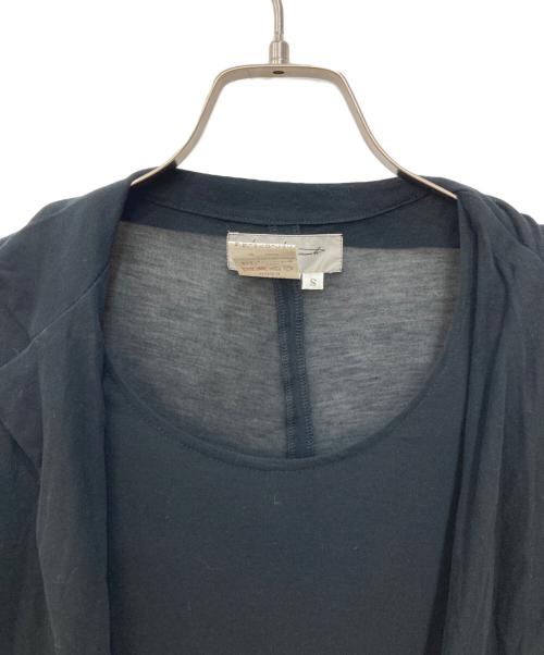 YOHJI YAMAMOTO（ヨウジヤマモト）YOHJI YAMAMOTO (ヨウジヤマモト) 長袖ワンピース ブラック サイズ:Sの古着・服飾アイテム