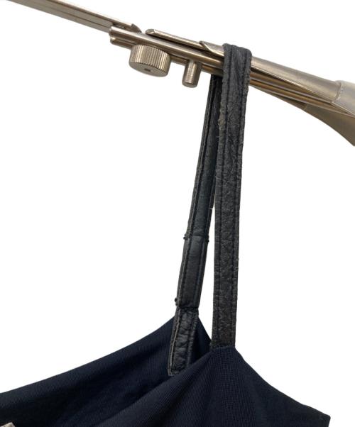 ISSEY MIYAKE（イッセイミヤケ）ISSEY MIYAKE (イッセイミヤケ) キャミソールワンピース ブラック サイズ:Mの古着・服飾アイテム