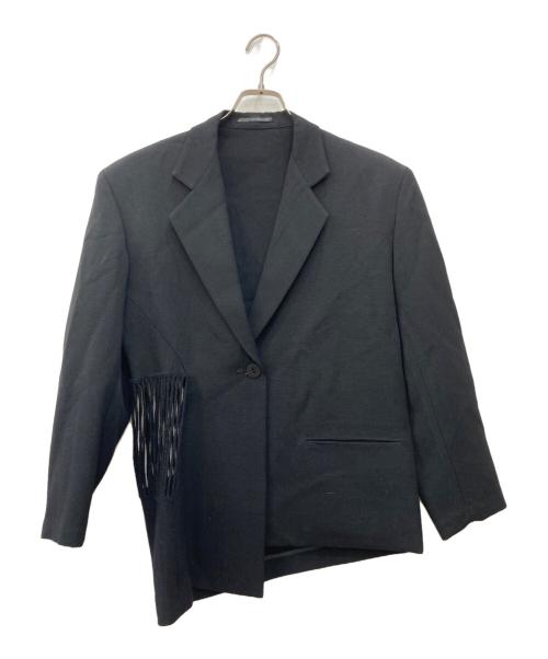 YOHJI YAMAMOTO（ヨウジヤマモト）YOHJI YAMAMOTO (ヨウジヤマモト) テーラードジャケット ブラック サイズ:Sの古着・服飾アイテム