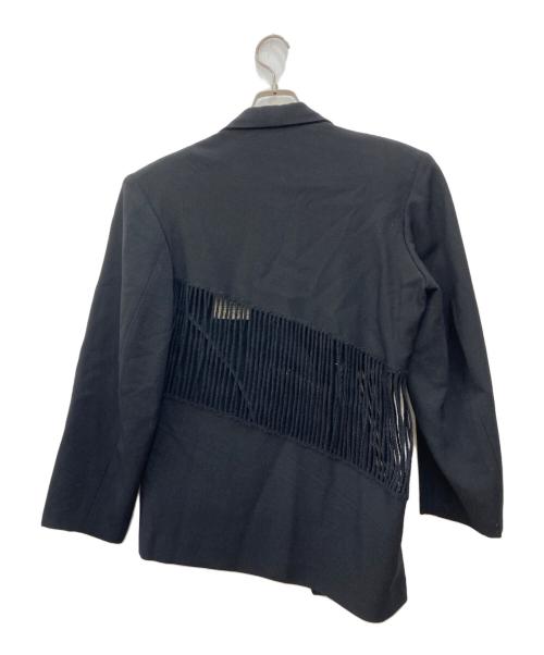 YOHJI YAMAMOTO（ヨウジヤマモト）YOHJI YAMAMOTO (ヨウジヤマモト) テーラードジャケット ブラック サイズ:Sの古着・服飾アイテム