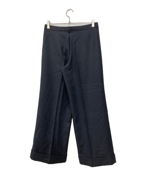 YOHJI YAMAMOTO（ヨウジヤマモト）YOHJI YAMAMOTO (ヨウジヤマモト) ウールパンツ ブラック サイズ:XSの古着・服飾アイテム