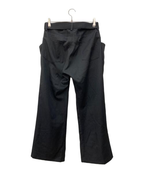 YOHJI YAMAMOTO（ヨウジヤマモト）YOHJI YAMAMOTO (ヨウジヤマモト) ウールパンツ ブラック サイズ:１の古着・服飾アイテム