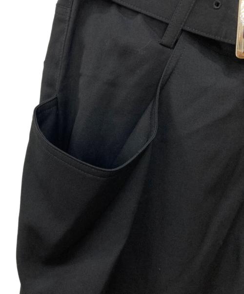 YOHJI YAMAMOTO（ヨウジヤマモト）YOHJI YAMAMOTO (ヨウジヤマモト) ウールパンツ ブラック サイズ:１の古着・服飾アイテム