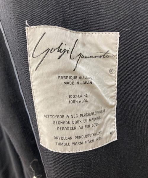 YOHJI YAMAMOTO（ヨウジヤマモト）YOHJI YAMAMOTO (ヨウジヤマモト) テーラードコート ブラック サイズ:Mの古着・服飾アイテム