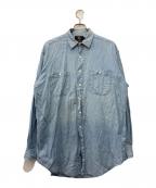 RRLダブルアールエル）の古着「シャンブレーシャツ」｜インディゴ