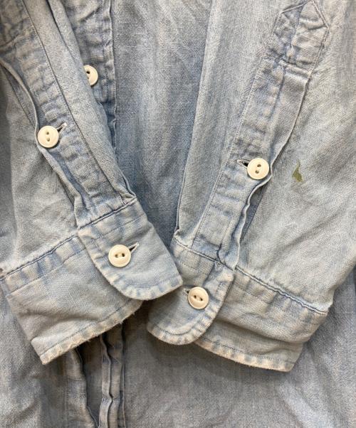 RRL（ダブルアールエル）RRL (ダブルアールエル) シャンブレーシャツ インディゴ サイズ:Lの古着・服飾アイテム