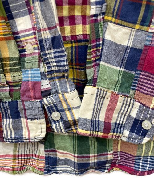 RALPH LAUREN（ラルフローレン）RALPH LAUREN (ラルフローレン) パッチワークチェックシャツ マルチカラー サイズ:Lの古着・服飾アイテム