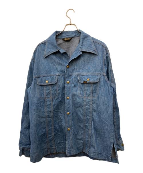 LEE（リー）LEE (リー) デニムシャツジャケット インディゴ サイズ:XL-Rの古着・服飾アイテム
