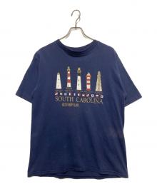 ALL SPORT（オールスポーツ）の古着「90’s プリントTシャツ」｜ネイビー