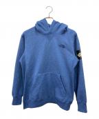 THE NORTH FACEザ ノース フェイス）の古着「スクエアロゴフーディ」｜ネイビー