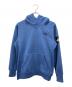 THE NORTH FACE（ザ ノース フェイス）の古着「スクエアロゴフーディ」｜ネイビー