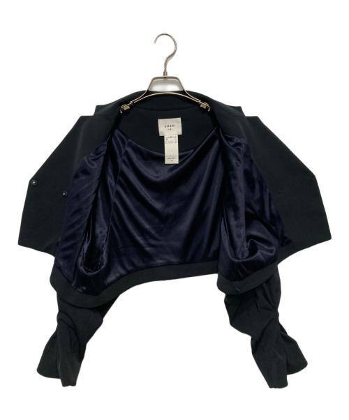 Ameri（アメリ）AMERI (アメリ) OTONA SHORT JACKET SET UP DRESS ネイビー サイズ:Mの古着・服飾アイテム