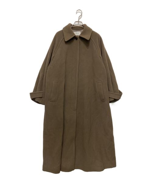 FRAY ID（フレイ アイディー）FRAY ID (フレイ アイディー) バルマカンコート ブラウン サイズ:Mの古着・服飾アイテム