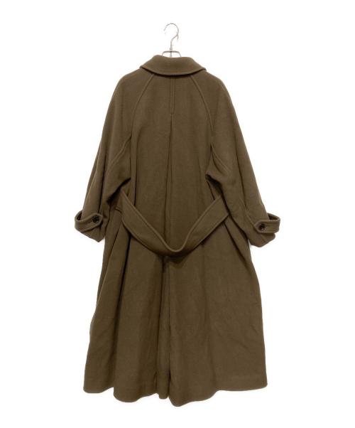 FRAY ID（フレイ アイディー）FRAY ID (フレイ アイディー) バルマカンコート ブラウン サイズ:Mの古着・服飾アイテム