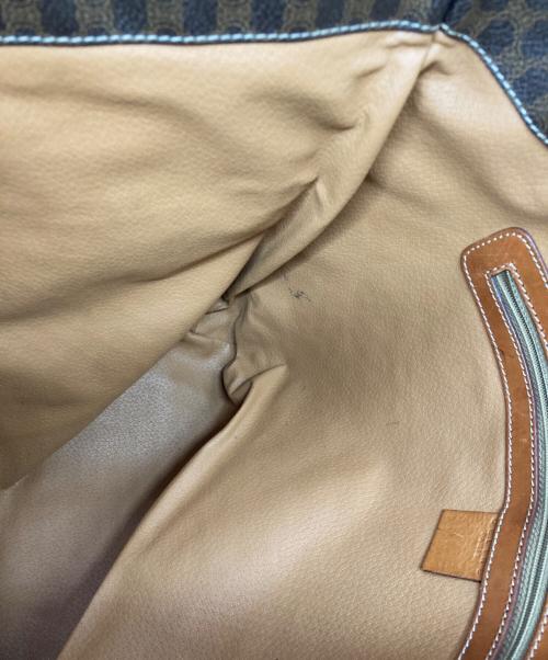 CELINE（セリーヌ）CELINE (セリーヌ) マカダム柄トートバッグ ブラウンの古着・服飾アイテム