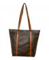 CELINE (セリーヌ) マカダム柄トートバッグ ブラウン：13000円