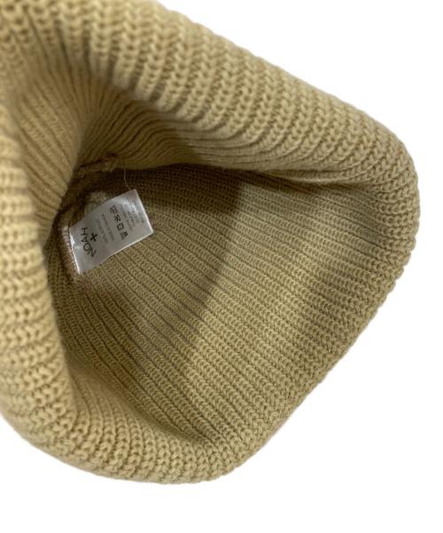 Noah（ノア）Noah (ノア) ニット帽 ベージュの古着・服飾アイテム