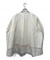 CADUNE (カデュネ) ノーカラー ハーフスリーブ ジャケット アイボリー サイズ:38：6000円