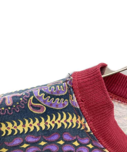 stussy（ステューシー）stussy (ステューシー) All-Over Pattern Pocket Tee マルチカラー サイズ:Sの古着・服飾アイテム