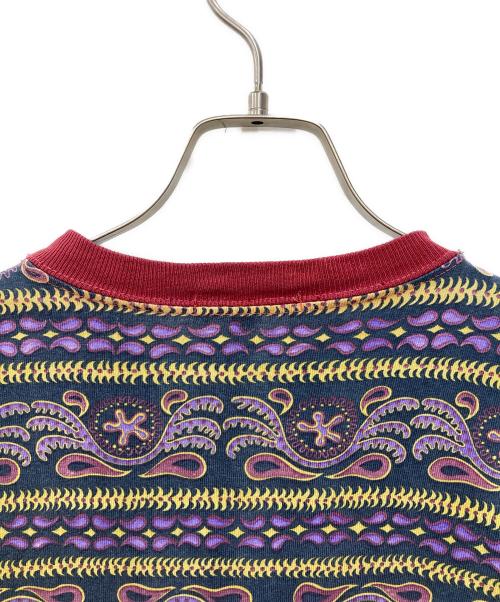 stussy（ステューシー）stussy (ステューシー) All-Over Pattern Pocket Tee マルチカラー サイズ:Sの古着・服飾アイテム