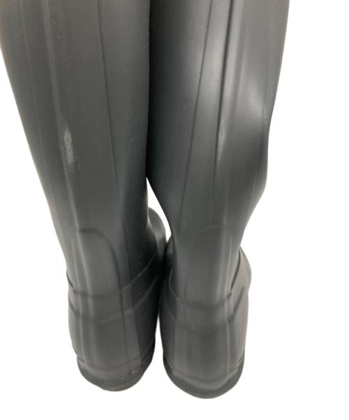 HUNTER（ハンター）HUNTER (ハンター) レインブーツ グレー サイズ:24.5㎝の古着・服飾アイテム