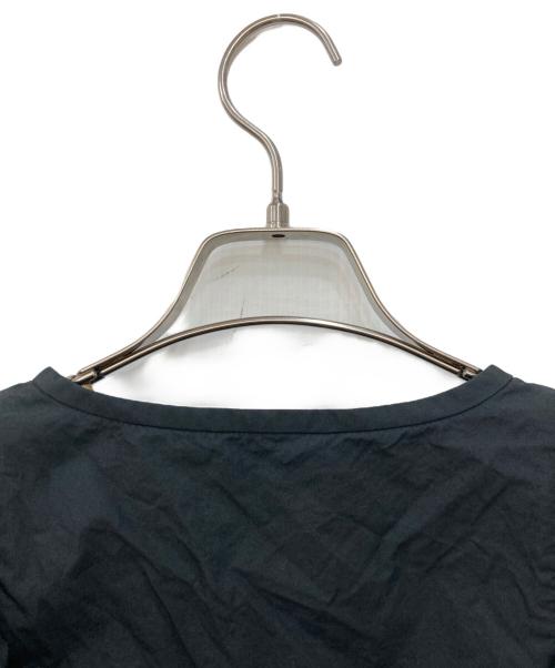 daisy lin for foxey（デイジーリン フォー フォクシー）DAISY LIN for FOXEY (デイジーリン フォー フォクシー) フリルノースリーブシャツ ブラック サイズ:38の古着・服飾アイテム