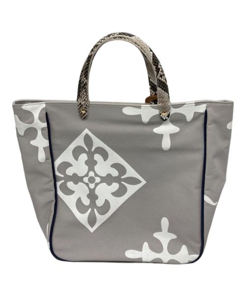 russet（ラシット）russet (ラシット) セレンディピティトートバッグ グレーの古着・服飾アイテム