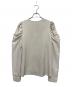 yori (ヨリ) タックショルダーブラウス アイボリー サイズ:SIZE 36：6000円