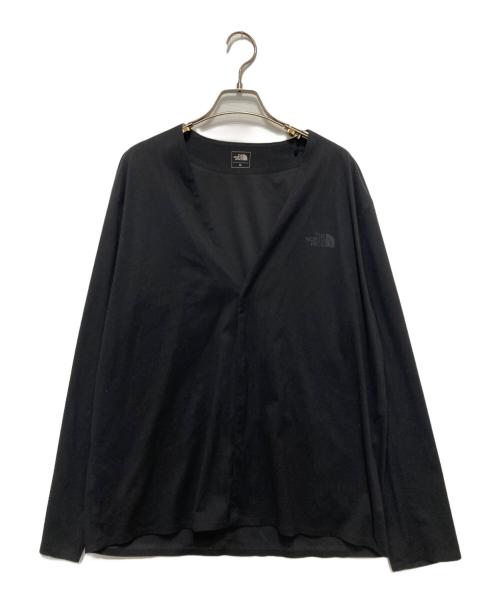 THE NORTH FACE（ザ ノース フェイス）THE NORTH FACE (ザ ノース フェイス) TECH LOUNGE CARDIGAN ブラック サイズ:XLの古着・服飾アイテム