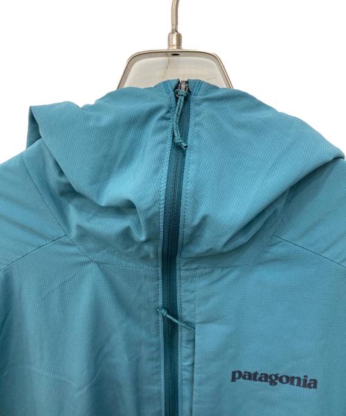 Patagonia（パタゴニア）Patagonia (パタゴニア) ナノエアウルトラライトフルジップフーディー ブルー サイズ:Lの古着・服飾アイテム
