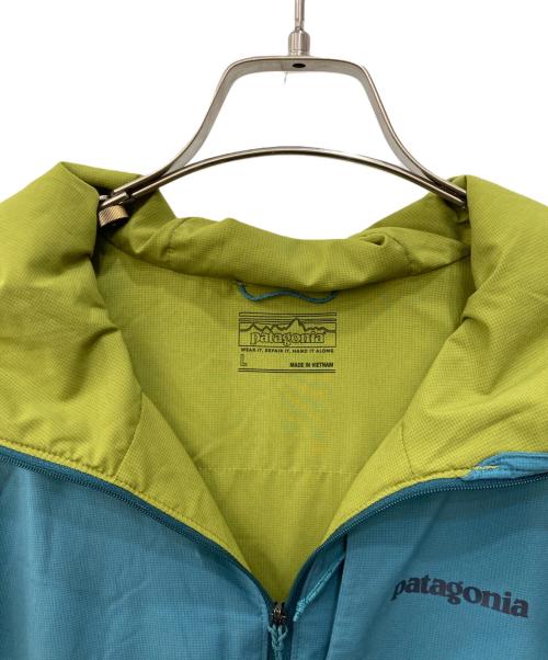 Patagonia（パタゴニア）Patagonia (パタゴニア) ナノエアウルトラライトフルジップフーディー ブルー サイズ:Lの古着・服飾アイテム
