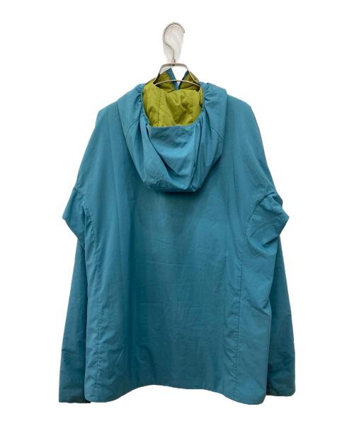 Patagonia（パタゴニア）Patagonia (パタゴニア) ナノエアウルトラライトフルジップフーディー ブルー サイズ:Lの古着・服飾アイテム