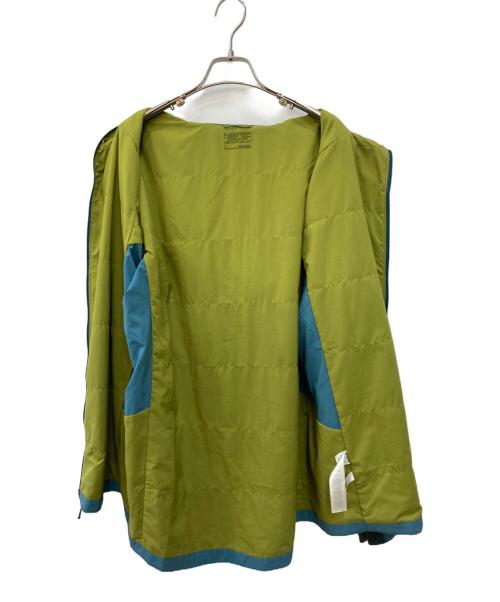 Patagonia（パタゴニア）Patagonia (パタゴニア) ナノエアウルトラライトフルジップフーディー ブルー サイズ:Lの古着・服飾アイテム