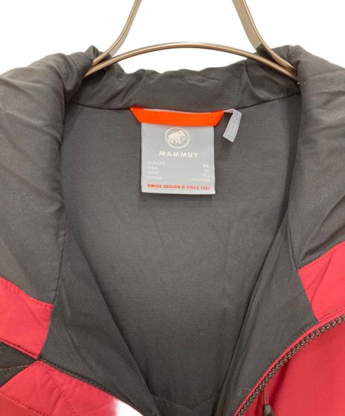 MAMMUT（マムート）MAMMUT (マムート) Rime IN Flex Hooded Jacket レッド サイズ:２XLの古着・服飾アイテム