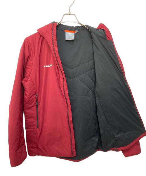 MAMMUT（マムート）MAMMUT (マムート) Rime IN Flex Hooded Jacket レッド サイズ:２XLの古着・服飾アイテム